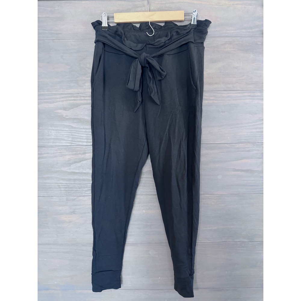 R&R Surplus Corps Paper Bag Waist Tie Legging Lounge Pants Y2K Small‎